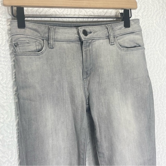 DL1961 Chloe Skinny Howl Gray Jeans - Picture 3 of 10